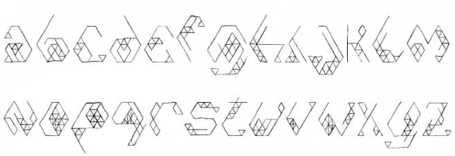 Iso Font Litere mici