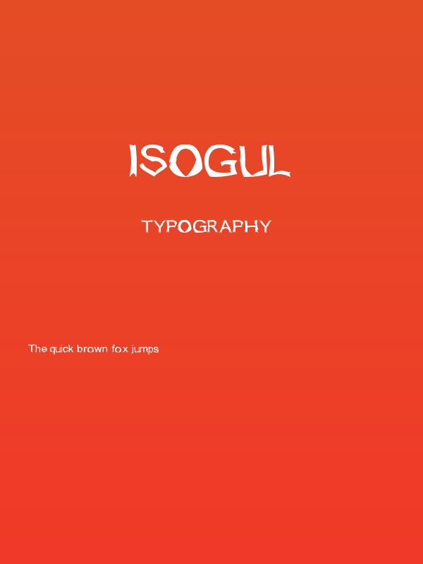Isogul Poster