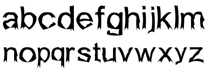 Isogul Font LOWERCASE