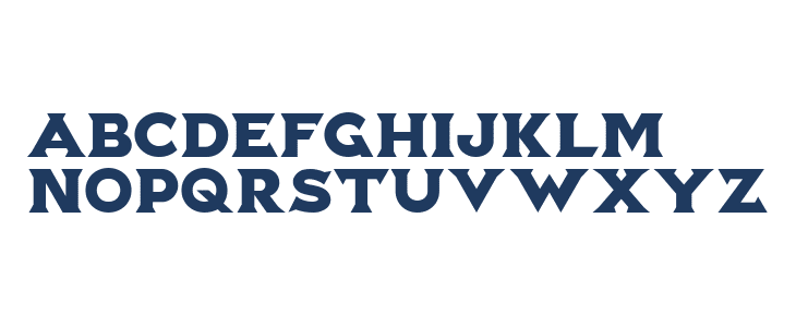 Isometra Regular Uppercase