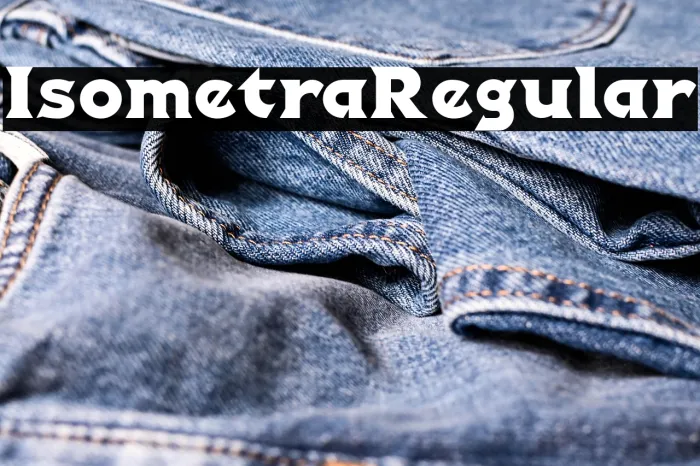 Isometra Regular Example 2