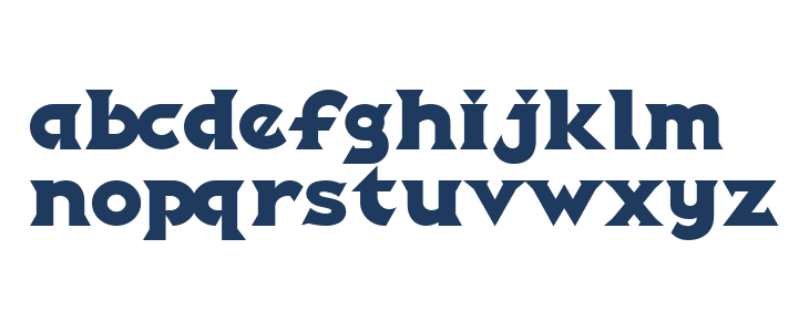 Isometra Regular Lowercase