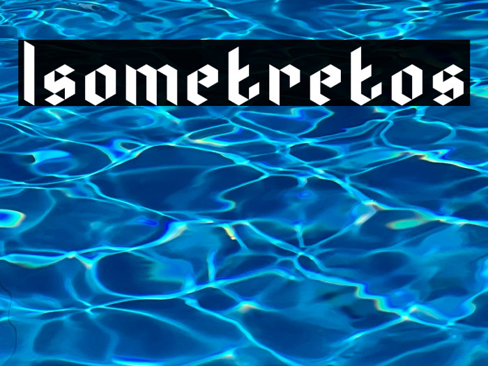 Isometretos Example 3