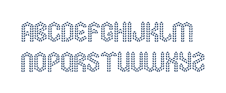 Isometric Love Lowercase