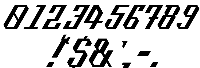 Isometype Font OTHER CHARS