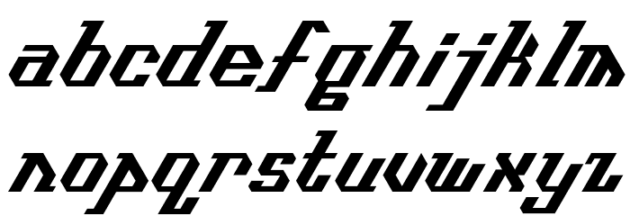 Isometype Font LOWERCASE