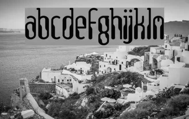 Isotopic Normal Font examples