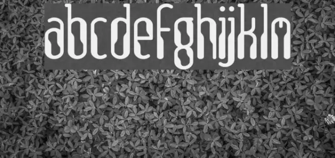 Isotopic Normal Font examples