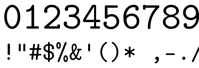 Isotype Regular Font OTHER CHARS