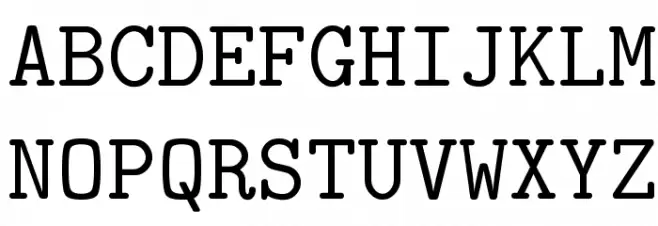Isotype Regular Schriftart Groß