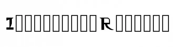 Israletter Regular  Frei Schriftart Herunterladen