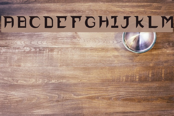 Israletter Regular Font examples