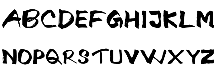 Israt Font UPPERCASE