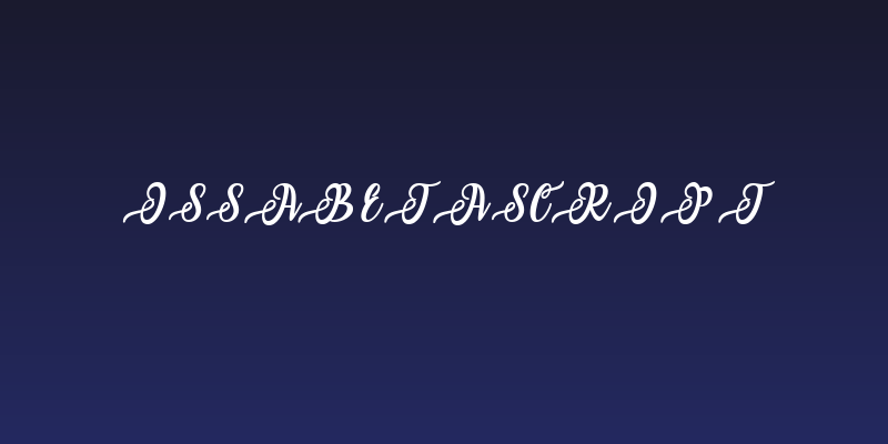 IssabetaScript Social Header