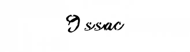Issac  baixar fontes gratis