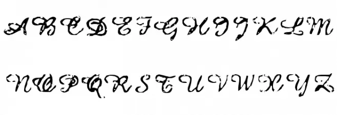 Issac Schriftart Groß