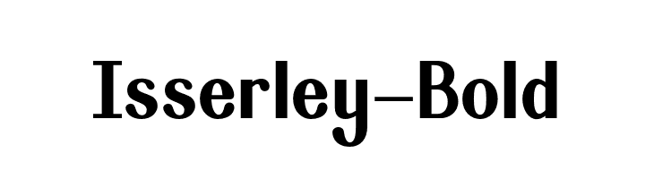 Isserley-Bold  Frei Schriftart Herunterladen