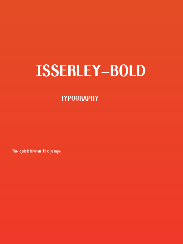 Isserley-Bold Poster