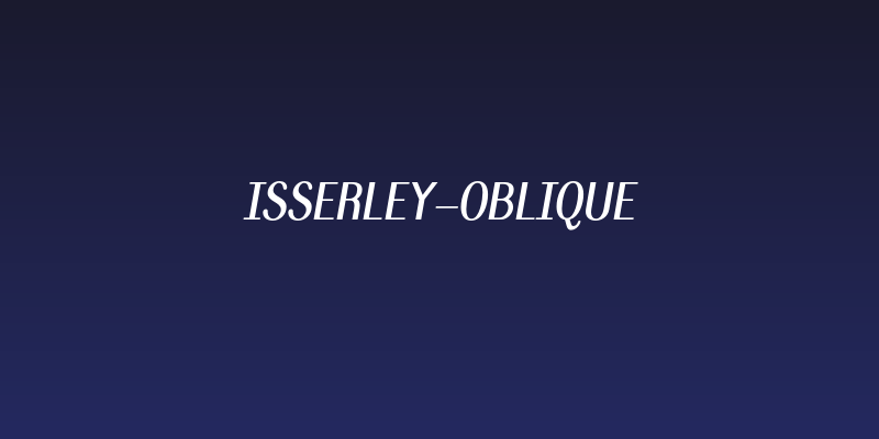 Isserley-Oblique Social Header