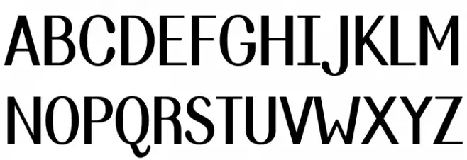 Isserley-Regular Schriftart Groß