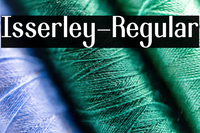 Isserley-Regular Example 3