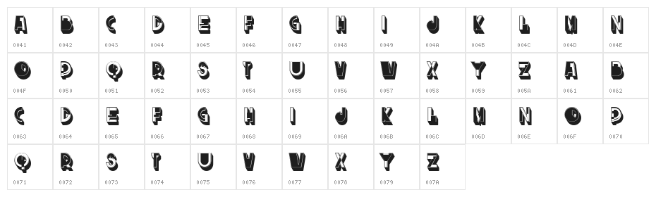 Istanbul Restaurant Regular Character Map