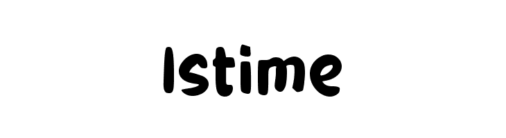 Istime  font caratteri gratis