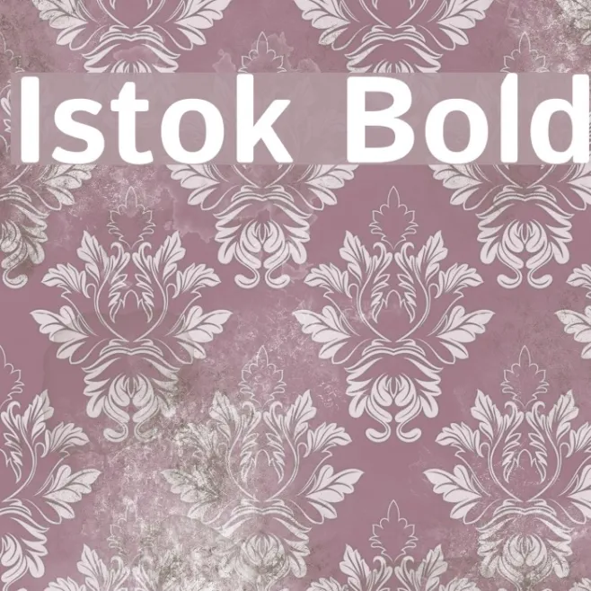 Istok Bold Example 1