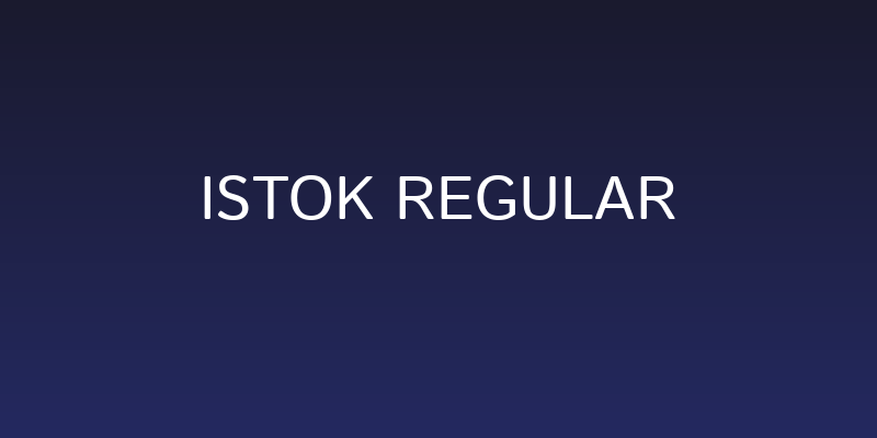 Istok Regular Social Header