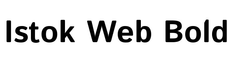 Istok Web Bold Font