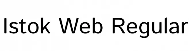 Istok Web Regular  Скачать бесплатные шрифты