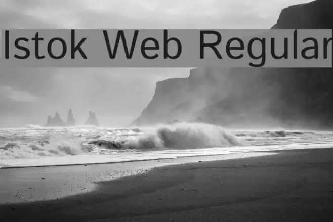 Istok Web Regular  examples