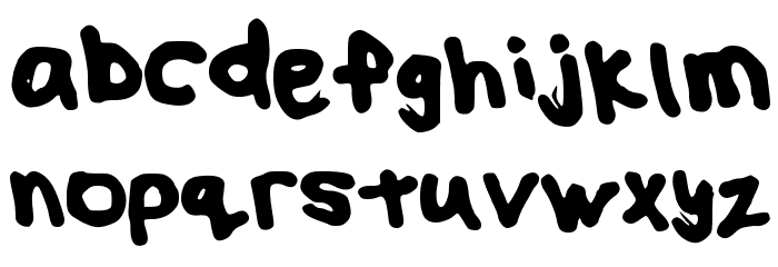 isabellabold Font LOWERCASE