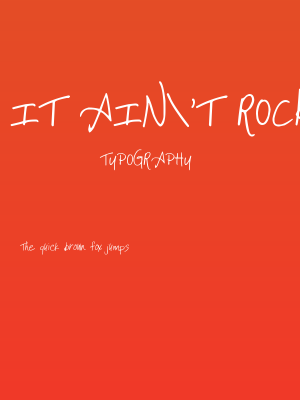 It Ain't Rocket Science Poster