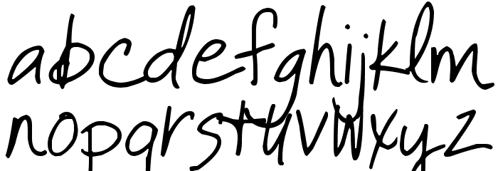 It Ain't Rocket Science Font LOWERCASE