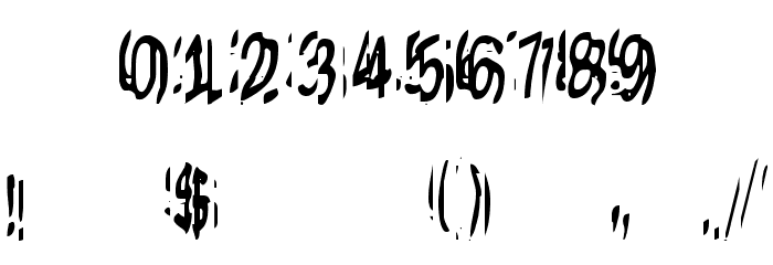 It Lives Again Font OTHER CHARS