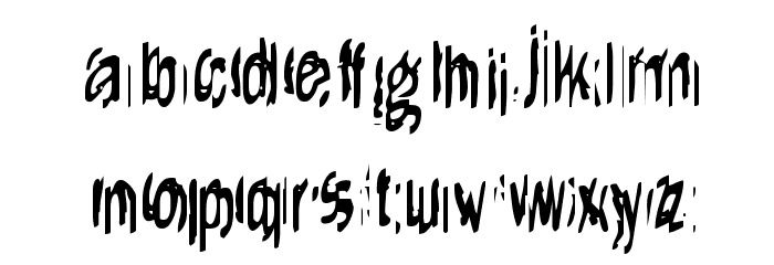 It Lives Again Font LOWERCASE