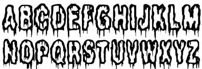 It Lives In The Swamp [BRK] Schriftart Groß