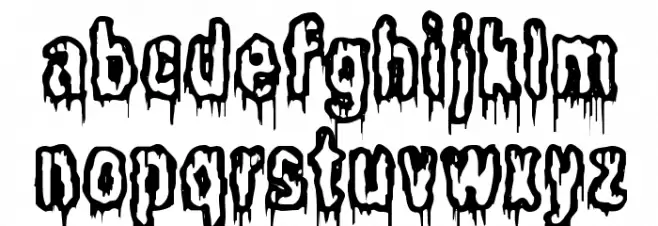 It Lives In The Swamp [BRK] 字体 小写