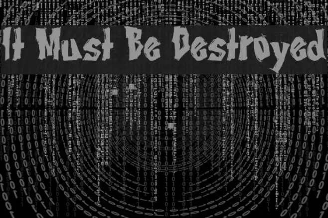 It Must Be Destroyed Font examples