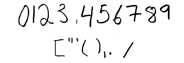 It Really Works Regular Font OTHER CHARS