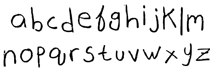 It Really Works Regular Font LOWERCASE