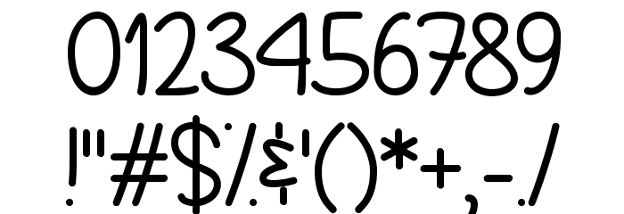 It is Definitely Possible Font OTHER CHARS