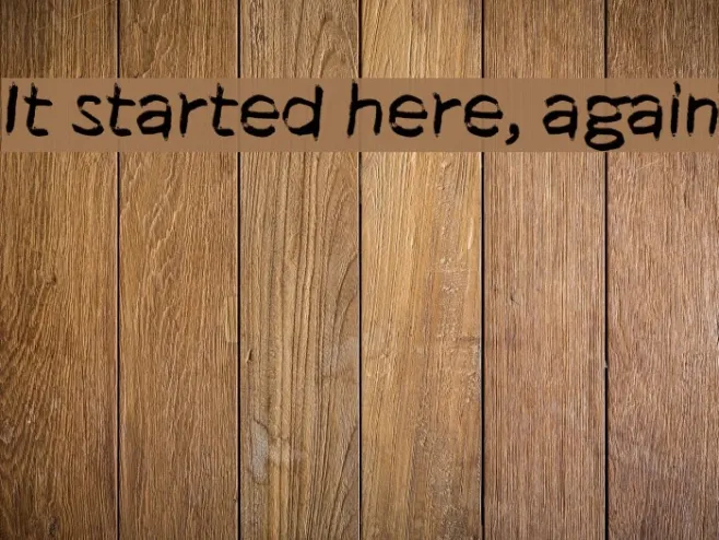 It started here, again Example 2
