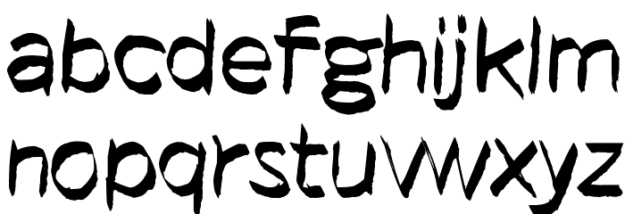 It started here Font LOWERCASE