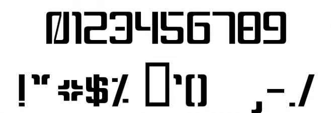 It wasn't me Font OTHER CHARS