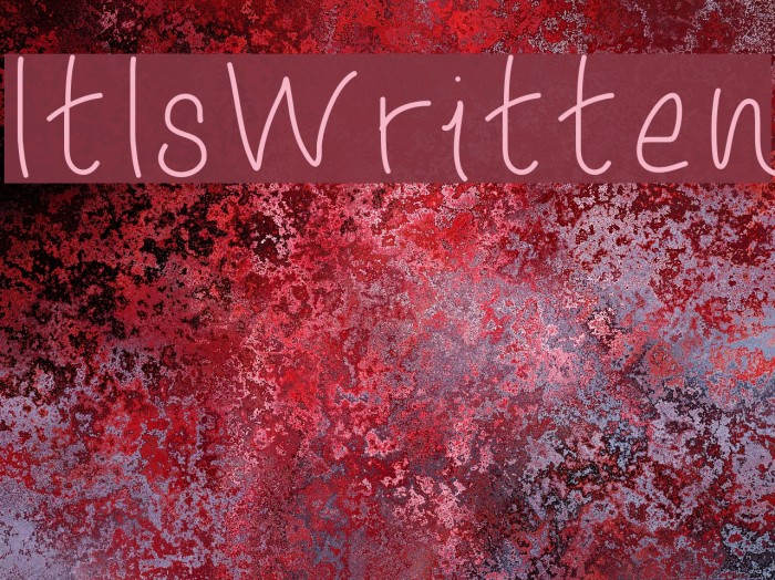 ItIsWritten Example 2