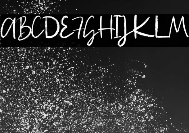 Itadakimase Stylistic Demo Vers Font examples