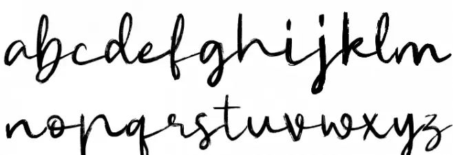 Itadakimase Stylistic Demo Vers Caratteri MINUSCOLO