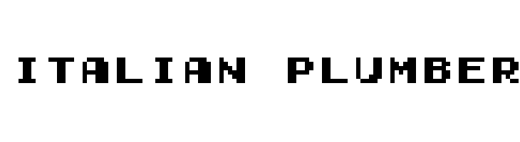 Italian Plumber  font caratteri gratis